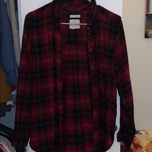 Plaid Boyfriend Fit Flannel